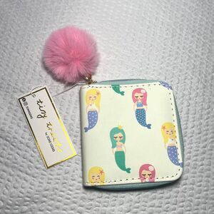 Zomi Gems tiny treats girls wallet, Mermaids NWT